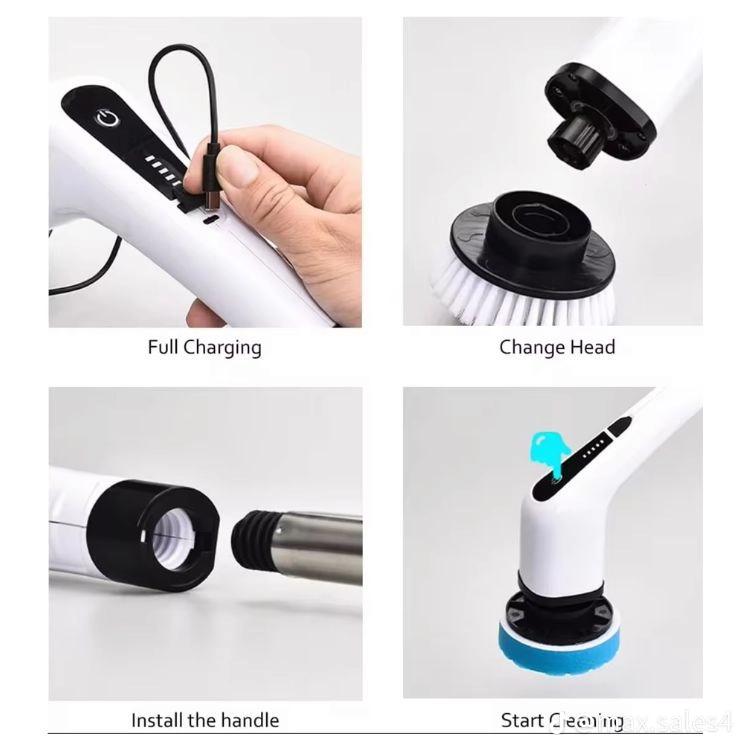 CEPILLO DE LIMPIEZA ELECTRICO 9 EN 1