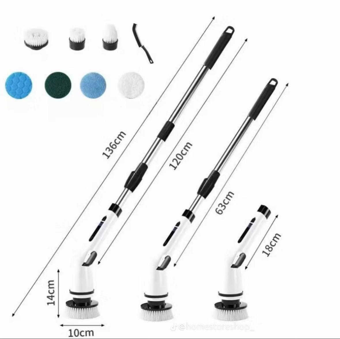 CEPILLO DE LIMPIEZA ELECTRICO 9 EN 1