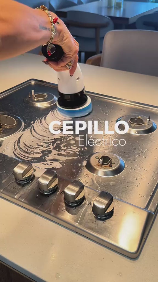 CEPILLO DE LIMPIEZA ELECTRICO 9 EN 1